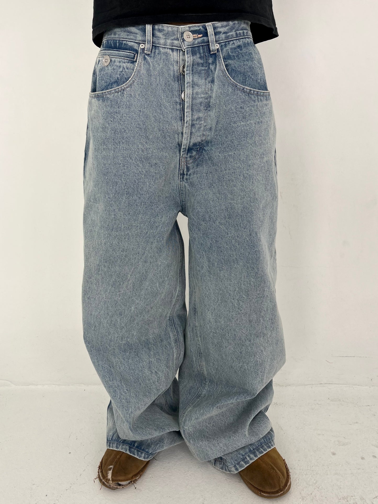 Burnout Jean, lightwash