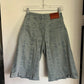 Skirt jorts, lightwash
