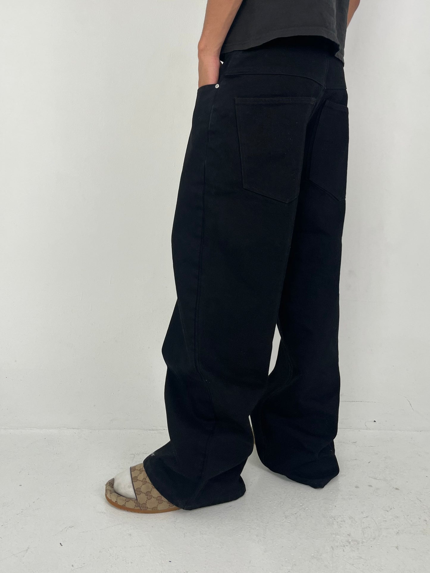 Burnout Jean, black