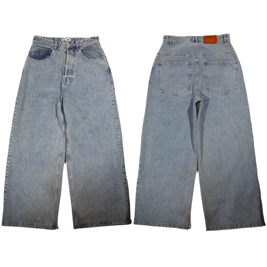 Burnout Jean, lightwash