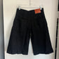 Skirt jorts, black