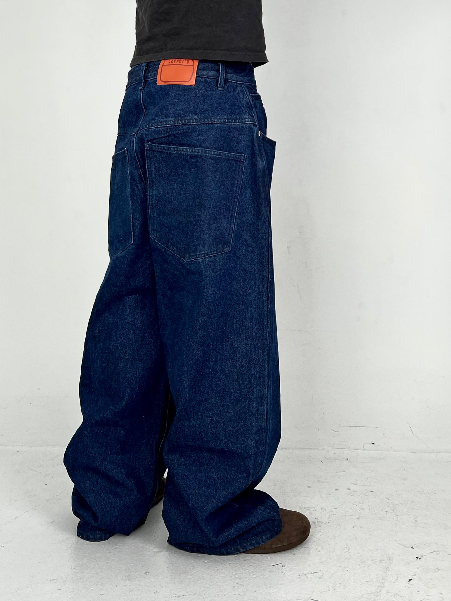 Burnout Jean, indigo