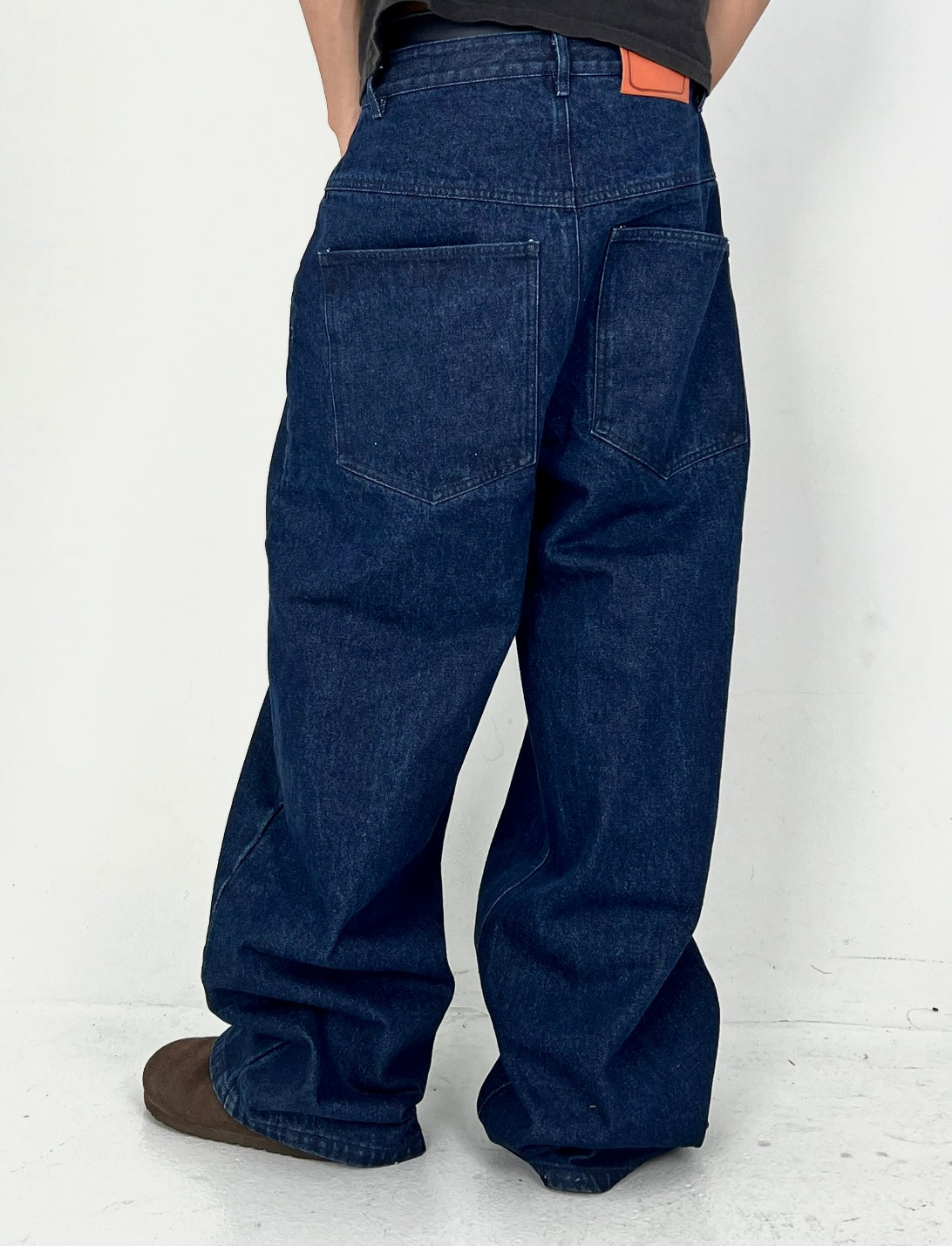 Burnout Jean, indigo