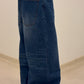 Burnout Jean, washed blue