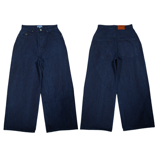 Burnout Jean, indigo